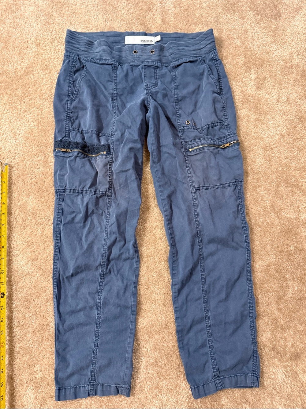 Sonoma Navy Women's Track Jogger Pants size 4